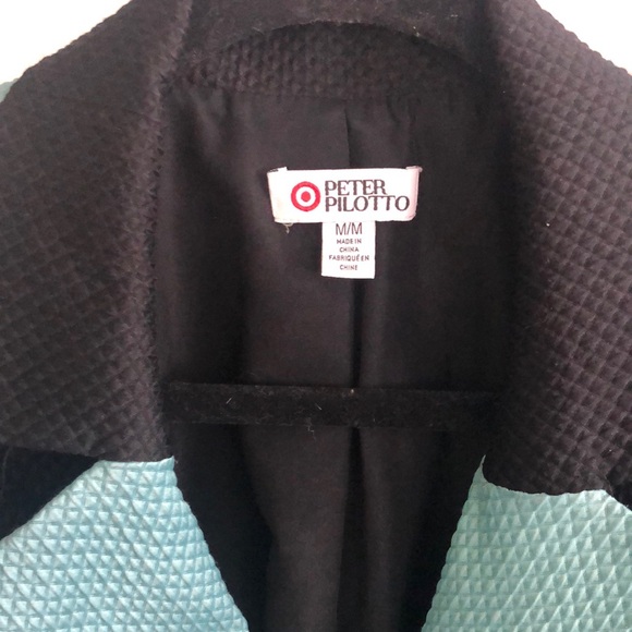 Blue & green patterned jacket - Picture 2 of 8